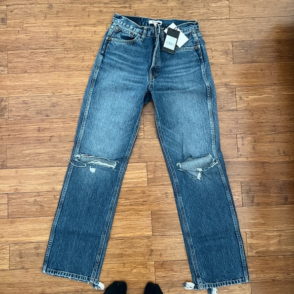 Re/Done 90s High Rise Loose - Picture 4 of 6